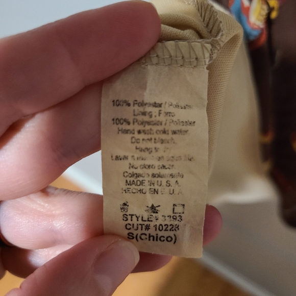 Coii Brown Bird Sleeveless Mini Dress - Picture 5 of 5